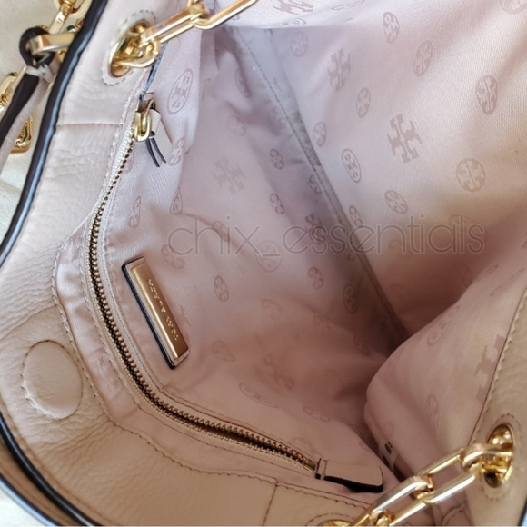 ✨️HostPick 4/7💕Tory Burch Frida Swingpack - Light Oak - Picture 8 of 12